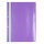 Skoroszyt OFFICE PRODUCTS, PP, A4, 2 otwory, 100/170mikr., wpinany, fioletowy