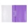 Skoroszyt OFFICE PRODUCTS, PP, A4, 2 otwory, 100/170mikr., wpinany, fioletowy