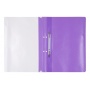 Skoroszyt OFFICE PRODUCTS, PP, A4, 2 otwory, 100/170mikr., wpinany, fioletowy, Skoroszyty podstawowe, Archiwizacja dokumentów