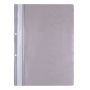 Skoroszyt OFFICE PRODUCTS, PP, A4, 2 otwory, 100/170mikr., wpinany, szary, Skoroszyty podstawowe, Archiwizacja dokumentów