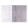 Skoroszyt OFFICE PRODUCTS, PP, A4, 2 otwory, 100/170mikr., wpinany, szary