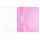 Skoroszyt OFFICE PRODUCTS, PP, A4, 2 otwory, 100/170mikr., wpinany, różowy