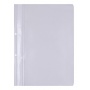 Skoroszyt OFFICE PRODUCTS, PP, A4, 2 otwory, 100/170mikr., wpinany, biały, Skoroszyty podstawowe, Archiwizacja dokumentów