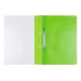 Skoroszyt OFFICE PRODUCTS, PP, A4, 2 otwory, 100/170mikr., wpinany, jasnozielony, Skoroszyty podstawowe, Archiwizacja dokumentów
