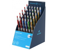 Display długopisów automatycznych SCHNEIDER Loox M, miks kolorów 30 szt., miks kolorów