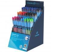 Display długopisów SCHNEIDER Slider Basic, XB, 120 szt., miks kolorów, Długopisy, Artykuły do pisania i korygowania
