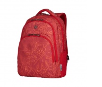 Plecak WENGER Upload, 16", 260x340x470mm, czerwony, Torby, teczki i plecaki, Akcesoria komputerowe