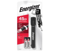 Latarka ENERGIZER X-Focus + 2szt. baterii AA, czarna, Latarki, Urządzenia i maszyny biurowe