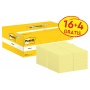 Post-it® Notes Canary Yellow™, 16 + 4 FREE Pads, 38 mm x 51 mm
