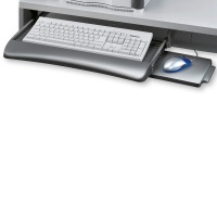 Szuflada na klawiaturę z podstawką pod mysz, Ergonomia, Akcesoria komputerowe