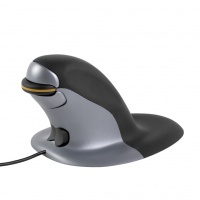 Ergonomiczna mysz pionowa Penguin® - przewodowa, Ergonomia, Akcesoria komputerowe