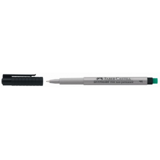 MULTIMARK OHP NIEPERMANENTNY F CZARNY FABER-CASTELL, Markery, Artykuły do pisania i korygowania