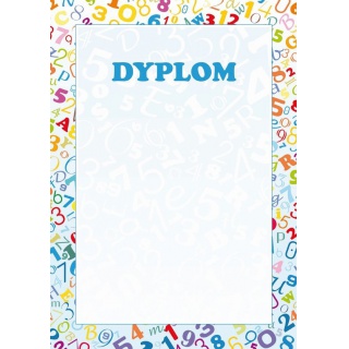 DYPLOM A4 170g ELEMENTARZ 25szt