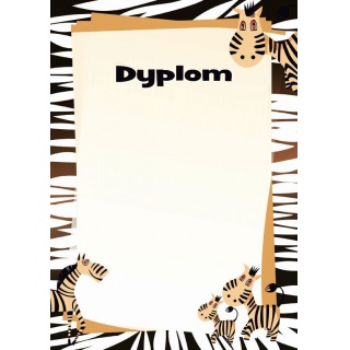 DYPLOM A4 170g MADAGASKAR 25szt