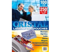 Folia laminacyjna PE arkusz A5 125 mic standard błysk antystatyczna, Akcesoria do laminacji i bindowania, Prezentacja