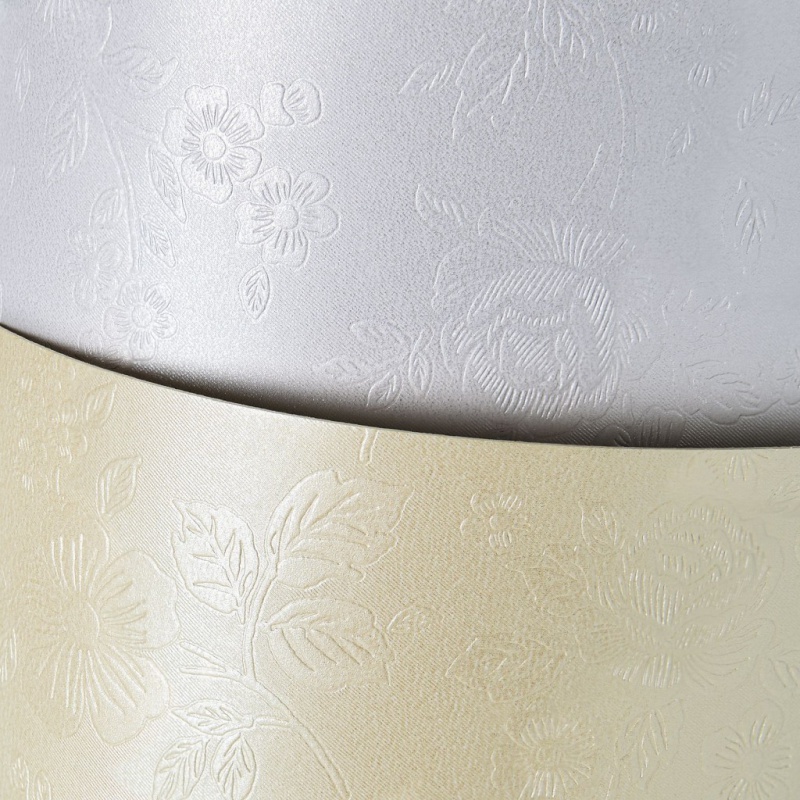 Karton ozdobny Floral kremowy 20 szt./op. 220g/m2, Papiery specjalne, Papier i etykiety