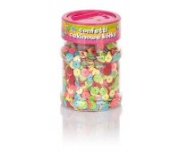 Confetti cekinowe kółka - mix kolorów intensywnych 100g, Produkty kreatywne, Artykuły szkolne