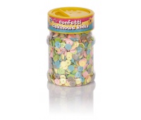 Confetti cekinowe kółka Pastel - mix kolorów 100g, Produkty kreatywne, Artykuły szkolne