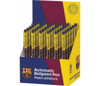 Długopis automatyczny FC Barcelona - display 36 sztuk, Długopisy, Artykuły do pisania i korygowania