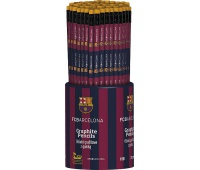 Ołówek trójkątny HB - drum 72 sztuki FC Barcelona, Ołówki, Artykuły do pisania i korygowania