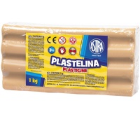 Plastelina Astra 1 kg cielista, Produkty kreatywne, Artykuły szkolne