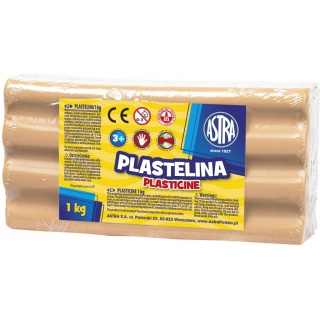 Plastelina Astra 1 kg cielista, Produkty kreatywne, Artykuły szkolne