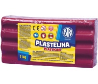 Plastelina Astra 1 kg purpurowa, Produkty kreatywne, Artykuły szkolne
