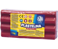 Plastelina Astra 1 kg różowa, Produkty kreatywne, Artykuły szkolne