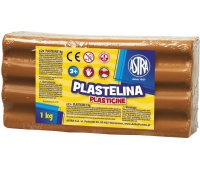 Plastelina Astra 1 kg terakota, Produkty kreatywne, Artykuły szkolne