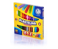 Plastelina Astra 24 kolory, Produkty kreatywne, Artykuły szkolne