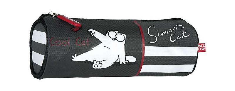 Saszetka okrągła SI-26 Simon's Cat Cool Cat, Piórniki, Artykuły szkolne