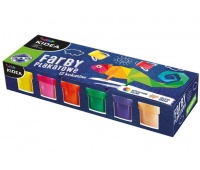 FARBY PLAKATOWE 12 KOLORÓW 20ML KIDEA, Farby, Plastyka