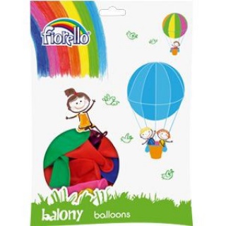 BALON 10" PASTEL MIX KOLORÓW Fiorello, Balony, Artykuły dekoracyjne