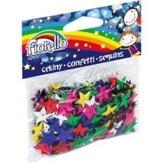 Cekiny confetti gwiazdki Fiorello GR-C14-15, Akcesoria, Artykuły dekoracyjne