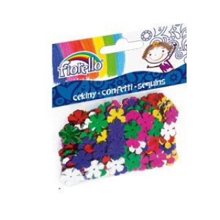 Cekiny confetti kwiatek Fiorello GR-C14-13, Akcesoria, Artykuły dekoracyjne