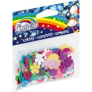 Cekiny confetti mix Fiorello GR-C14-M, Akcesoria, Artykuły dekoracyjne
