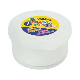 CiastoPlasto AMOS 30 gram kolor biały, Produkty kreatywne, Artykuły szkolne