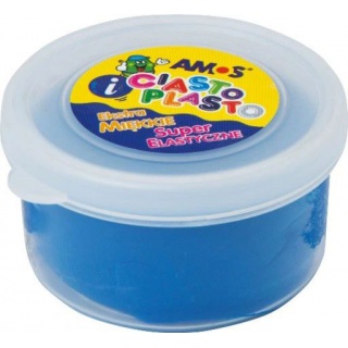 CiastoPlasto AMOS 30 gram kolor niebieski, Produkty kreatywne, Artykuły szkolne