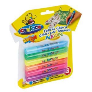 Farby do tkanin NEON 6 kol. (42131), Plastyka, Artykuły szkolne