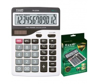 Kalkulator biurowy TOOR TR-2235A-W 12-pozycyjny, Kalkulatory, Urządzenia i maszyny biurowe