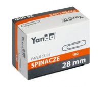 Spinacz R`28 YANDA - A`100, Spinacze, Drobne akcesoria biurowe
