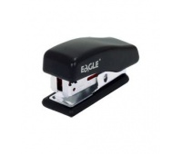 Zszywacz EAGLE 868 mini czarny 24/6 - 20 kartek, Zszywacze, Drobne akcesoria biurowe