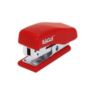 Zszywacz EAGLE 868 mini czerwony 24/6 - 20 kartek, Zszywacze, Drobne akcesoria biurowe