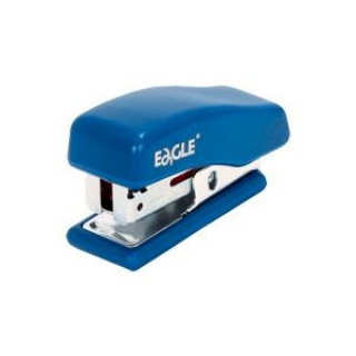 Zszywacz EAGLE 868 mini niebieski 24/6 - 20 kartek, Zszywacze, Drobne akcesoria biurowe