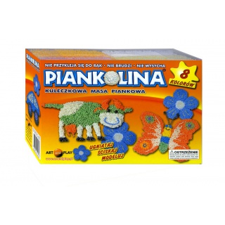 Piankolina 8 kolorów standard, Produkty kreatywne, Artykuły szkolne