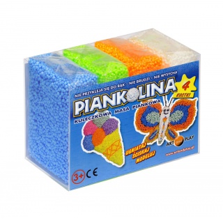 Piankolina 4 kolory niebieska, Produkty kreatywne, Artykuły szkolne