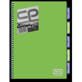 Brulion A4 Cool Pack – JUMPER NEON – green, Zeszyty, Artykuły szkolne
