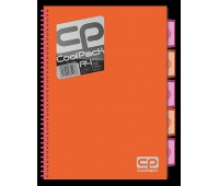 Brulion A4 Cool Pack – JUMPER NEON – orange, Zeszyty, Artykuły szkolne