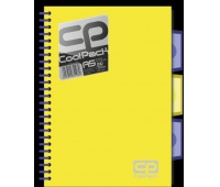 Brulion A5 Cool Pack – JUMPER NEON – yellow, Zeszyty, Artykuły szkolne