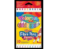 Flamastry dwustronne 10 kol. Colorino Kids, Flamastry, Artykuły do pisania i korygowania